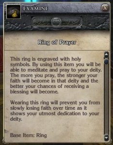 Ring of Prayer